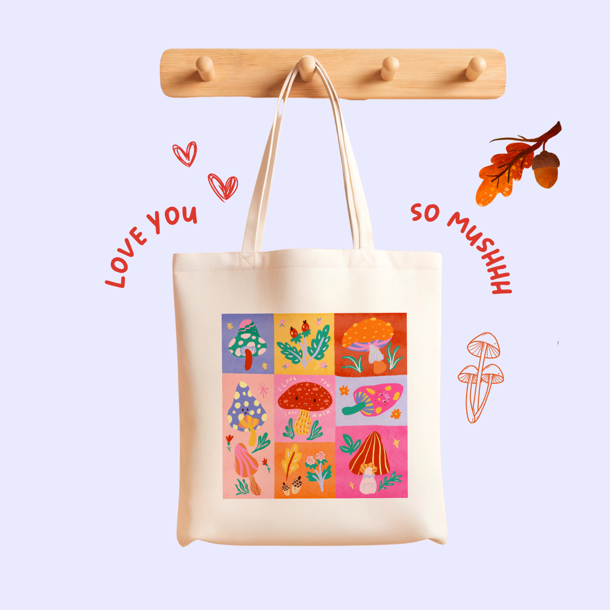 Tote Bag Mushroom
