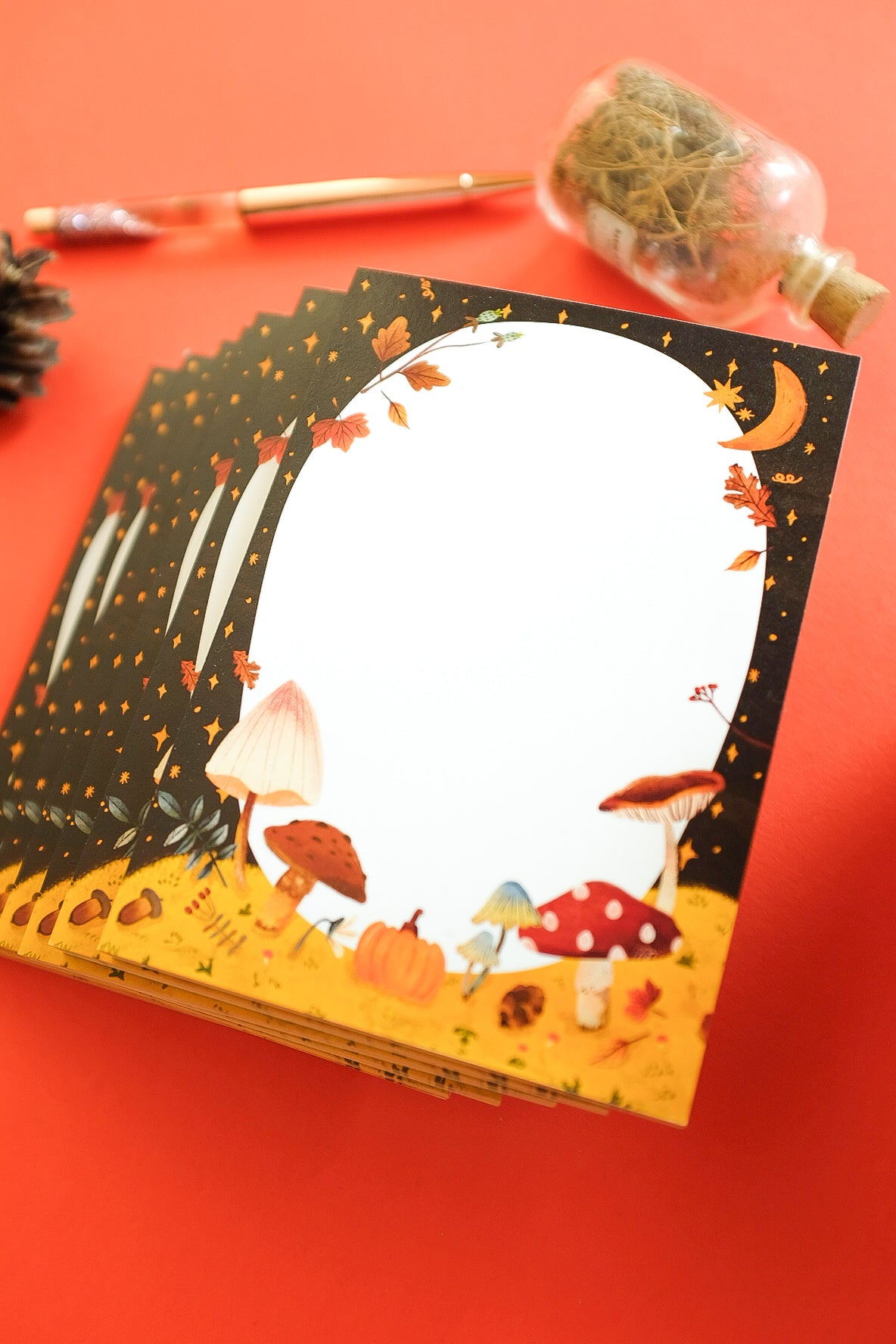 A6 Mushroom Notepad / 50 sheets